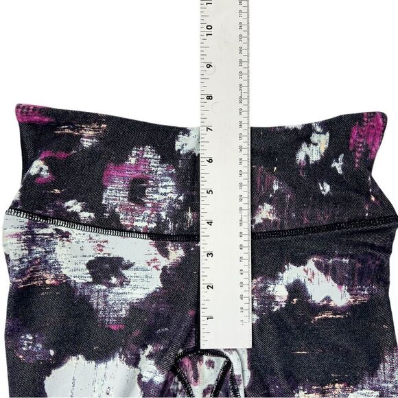 Lululemon Wunder Under Crop Leggings Kara Blossom Multi Size 4 - Picture 6 of 8